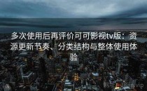 多次使用后再评价可可影视tv版：资源更新节奏、分类结构与整体使用体验