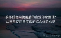 茶杯狐官网使用后的直观印象整理：从日常使用角度做的综合体验总结